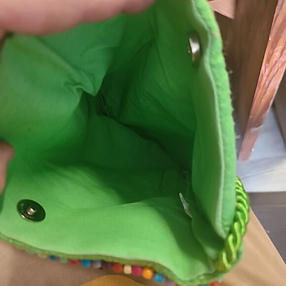 Bright Button Shoulder Bag - Picture 3 of 4